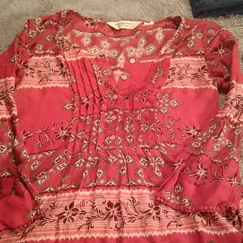 Women's long sleeve denim & supply Ralph Lauren